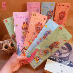 بوک مارک آویز دار طرح لبوبو (برای گم نکردنه صفحه کتاب)